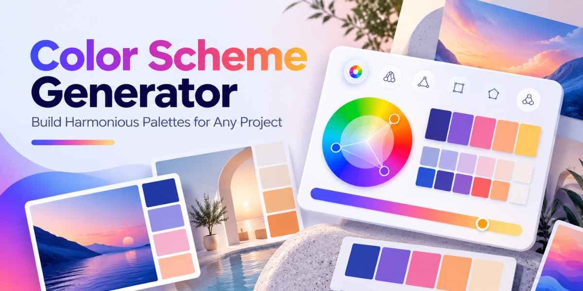 Color Scheme Generator Build Harmonious Color Palettes