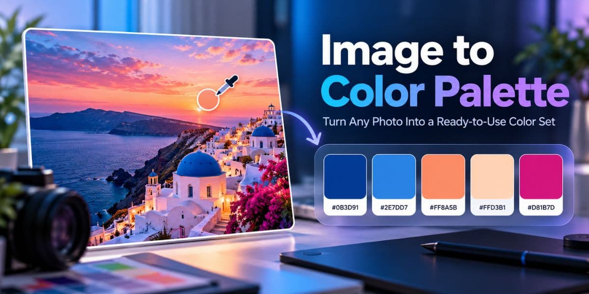 Image to Color Palette   Create Colors From Any Photo