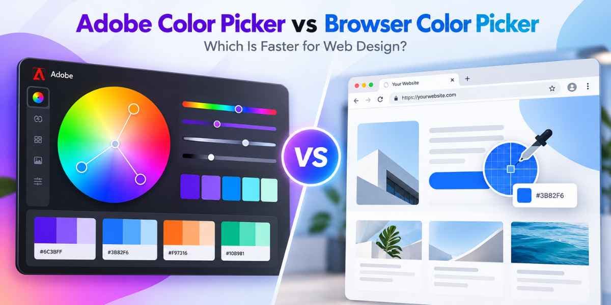 Adobe Color Picker Vs Browser Color Picker for Web Design