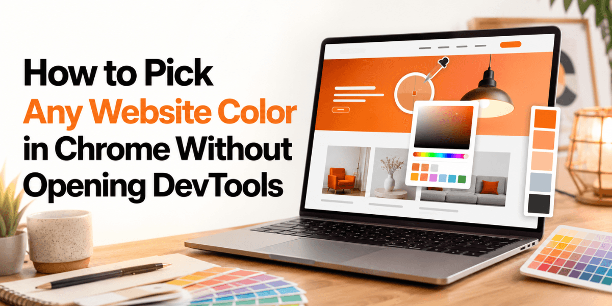 How to Pick Any Website Color in Chrome Without Dev Tools